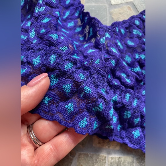 Hanky Panky Cross-Dyed Leopard Retro Bralette - Picture 8 of 14